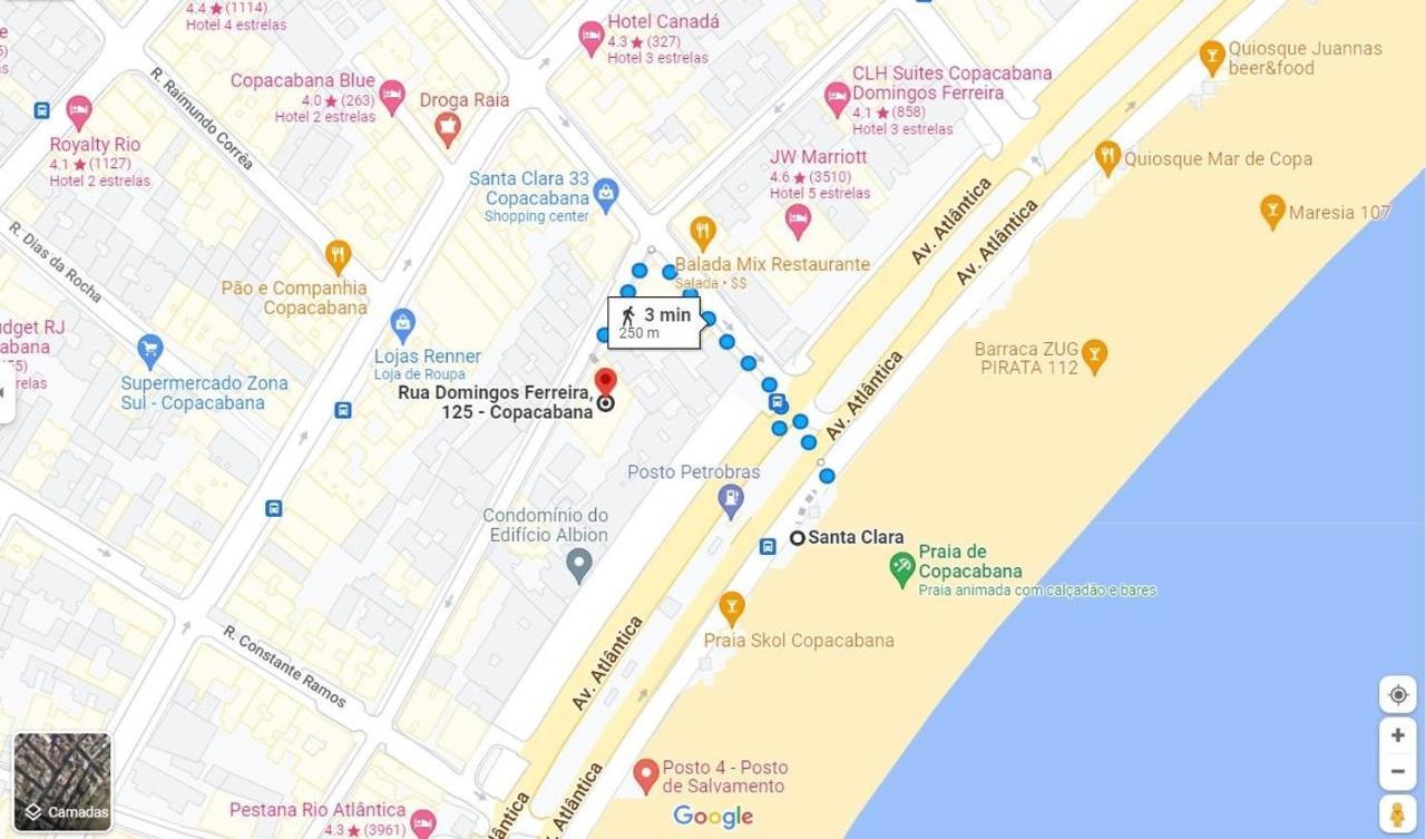 M30 - Flat A 3 Minutos Da Praia De Copacabana Rio de Janeiro Exteriör bild